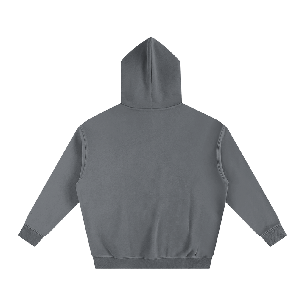 Neutral Color Oversize Fleeced Hoodie